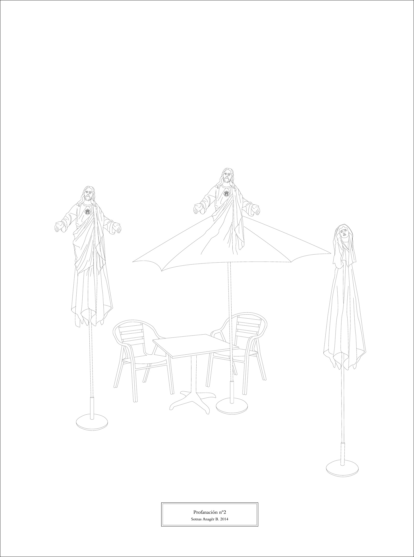 Bar umbrellas